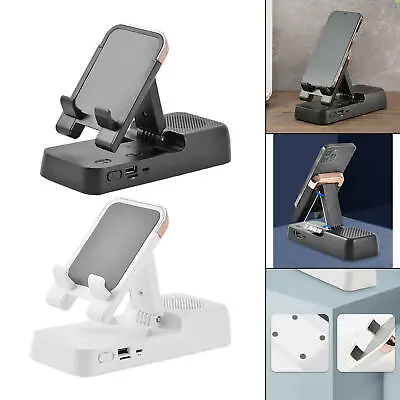 Mobile Phone Holder Collapsible Hands Free Stable   Desktop For IPad Phone • £16.02