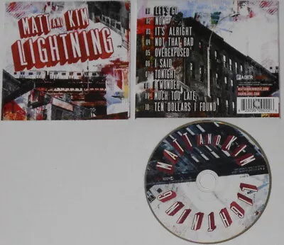 Matt And Kim - Lightning - U.S. Cd • $4.98