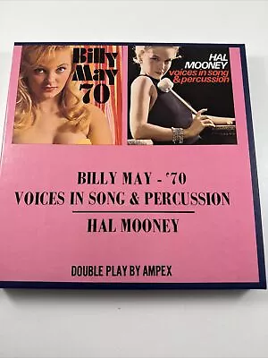 Billy May 70 Hal Mooney Voices In Song & Percussion Reel To Reel 7.5 Ampex DP • $19.99