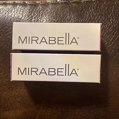 (2) Pack!!! New In Box! Mirabella Tantrum Rich High-pigment Lipstick Lip Colour • $49.99