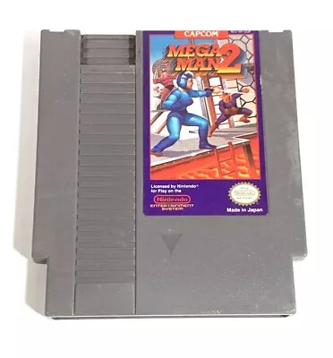 Mega Man 2 (Nintendo NES 1989) Authentic Cart Tested And Working • $30