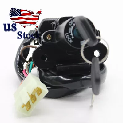 CNC Steering Ignition Switch Lock Keys For Kawasaki EX250F2 Ninja250R 1988-1990 • $26.99