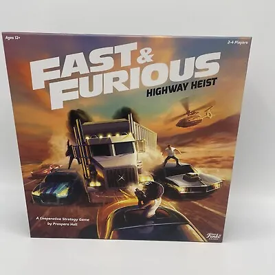 Fast And Furious: Highway Heist Board Game By Funko Games (12yrs+) ~ NEW • £15.99