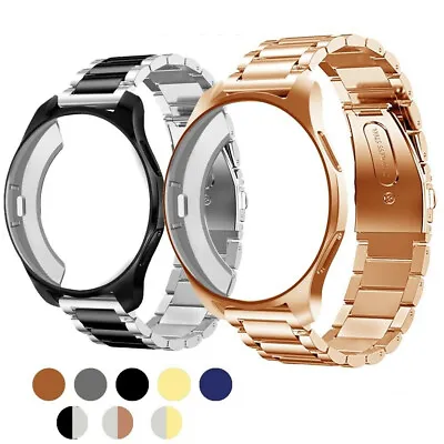 Stainless Steel Band Strap + TPU Case For Samsung Galaxy Watch Active 2 40/44MM • $6.99