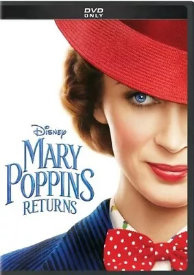 Mary Poppins Returns (DVD 2018) DISC ONLY • $3.45