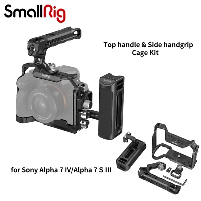 $267.19 • Buy SmallRig A7 IV/A7S III Cage Advanced Kit For Sony Alpha 7 IV/Alpha 7 S III 3669