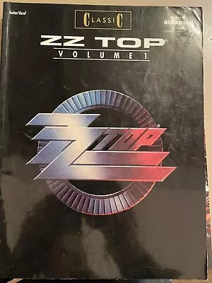 ZZ Top Classic  Volume One Guitar Tab Book 1 • $12.99