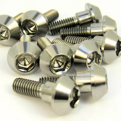 Yamaha MTT850D TRACER 900 GT 2015-2020 Set Of 10 Front Titanium Disc Bolts • $36.64