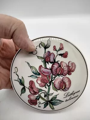 Villeroy & Boch Botanica  Trinket Box Lathyrus Tuberosus Sweet Pea Luxembourg 4  • $12.99