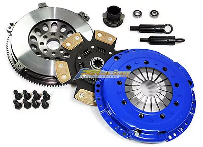 FX STAGE 3 CLUTCH KIT + CHROMOLY FLYWHEEL For BMW 325 328 525 528 M3 Z3 E34 E36 • $349