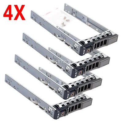 4X For Dell 2.5  Hard Drive Tray Caddy 8FKXC For T420 T430 T620 R430 R820 R630 • $22.40