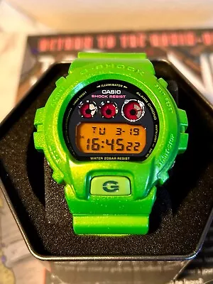 G Shock Crazy Colours Dw-6900nb-3 Green Very Rare Vgc • $442.03