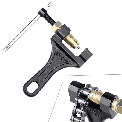Motorcycle Chain Breaker Link SPLITTER Pin Remover Repair Tool 420-530 DIRT ATV • $10.39