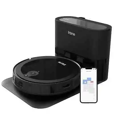 $179 • Buy IHome AutoVac Luna Pro 3-in-1 Robot Vacuum + Vibrating Mop With Auto Empty Base