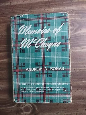 MEMOIRS OF MCCHEYNE By Andrew Bonar 1st Ed. 2nd Printing (Moody Press 1948) • $42.49