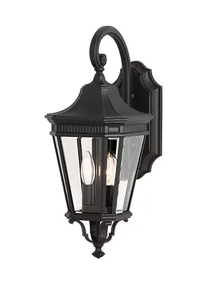 MURRAY FEISS OL5401BK Cotswold Lane Wall Lantern Outdoor Sconce Black NEW • $139