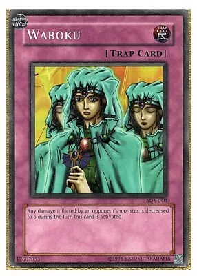 Yu-Gi-Oh WABOKU [TRAP CARD] SDY-040 12607053  • $1.49