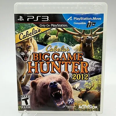 Cabela's Big Game Hunter 2012 - PlayStation 3 PS3 - PS Move! • $11.99