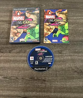 Marvel VS. Capcom 2 PS2 (Sony PlayStation 2 2002) COMPLETE! Tested & Working! • $209.99