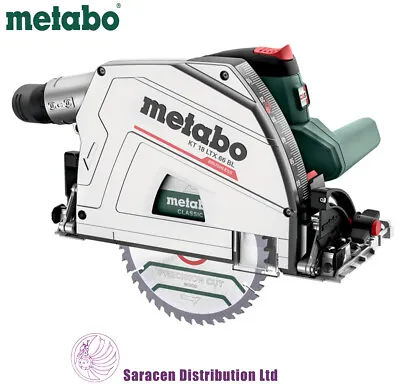 £371.99 • Buy Metabo Kt 18 Ltx 66 Bl Cordless Plunge Cut Circular Saw, Body Only - 601866840