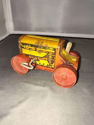 Vintage 1950’s Mar Toys Wind Up Metal Tractor Truck For Repair Or Parts • $15