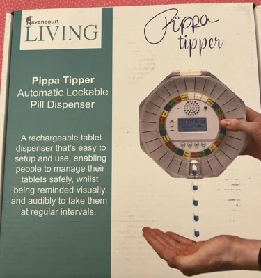 £39.99 • Buy Pipper Dipper Automatic Electronic Lockable Pill Organiser Dispenser