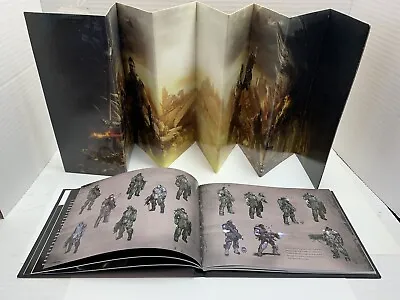 The Art And Design Of Gears Of War Book & Cardboard Foldout Only No Game  • $15.99