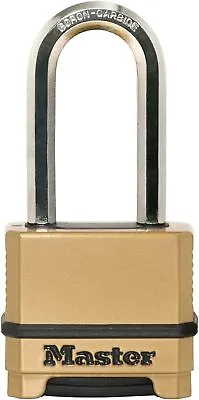 MASTER LOCK High Security Padlock Security Level 9/10 Outdoor Combination Z • £38.08