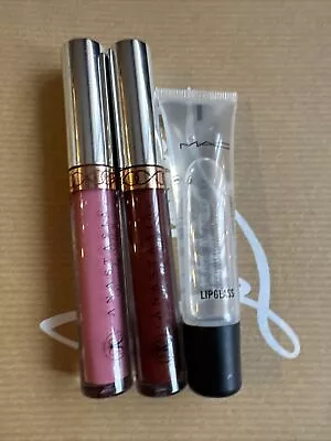 Set Of 3 Genuine Anastasia Beverly Hills Liquid Lipstics And MAC Lipglass Pink • £21.60