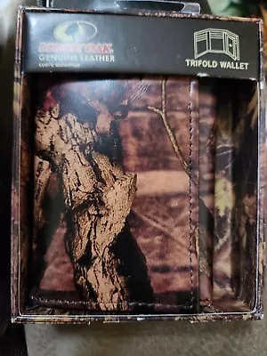 NEW *Mossy Oak* Leather Trifold Wallet* • $19.99
