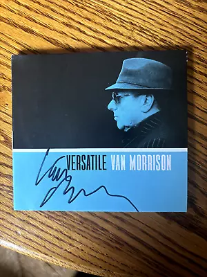 ONE Of A KIND Van Morrison Versatile Booklet CD Signed RARE  • $300