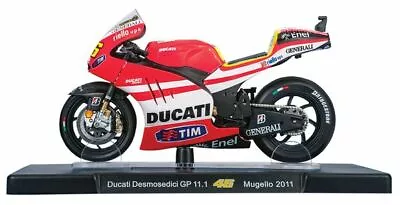 VALENTINO ROSSI Ducati GP11.1 2011 MotoGP Bike - Collectable Model - 1:18 Scale • £19.99