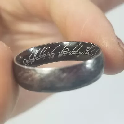 Risk Lord Of The Rings Trilogy Metal RING Replacement SIZE 10.5 • $11.99