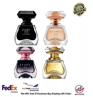 Elysee Eau De Parfum For Woman O Boticario 50ml Tradicional Blanc Succes Nuit • $99