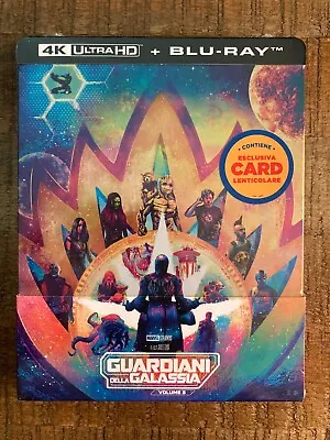 Guardians Of The Galaxy Vol. 3 W. Steelbook (4K + Blu-ray Import Region Free) • $52