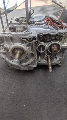 $210 • Buy Honda Engine Motor Cb350 Crank Case Shaft Bottom End Transmission Vtg OEM Spins