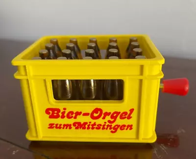 VNTG Doll House Miniature German Beer Organ Bier-Orgel Zum Mitsingen WORKS! • $19.75
