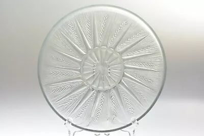 Vintage Lalique 1930-50 Epis Crystal Plate No 4 R Lalique • $285