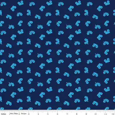 Hot Wheels Monster Trucks Silhouette Navy Cotton Fabric • $11.24