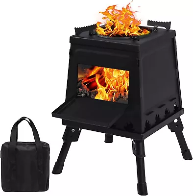 $109.95 • Buy Portable Wood Burning Cast Iron Camp Stove