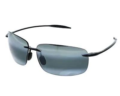 Maui Jim Breakwall Polarized 63mm Rimless Black Sunglasses S3854 • $212.80