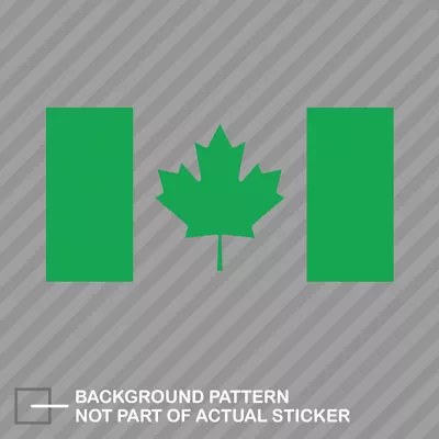 Canadian Flag Sticker Die Cut Decal Canada Maple Leaf • $17.96