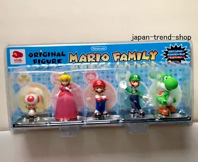 Super Mario Family Club Nintendo LTD. Game Character Original Figure Set Japan • $62.99