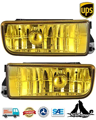 Fog Lights For 1992-1999 BMW 3 Series E36 M3 Yellow Lens Driving Bumper Lamps • $36.99