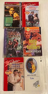 Harlequin Silhouette Desire Romance Book LOT Of 6 Merline Lovelace Buck Books • $9.99