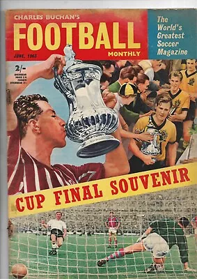 Charles Buchan's Football Monthly June - 1963 • £1.50