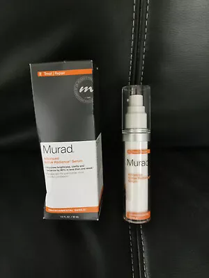 Murad Advanced Active Radiance Serum 1oz NEW In Dinged Box • $35.99