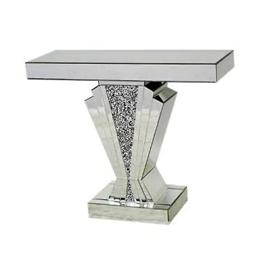 Crushed Diamond Mirror Console Table CD133 • £225