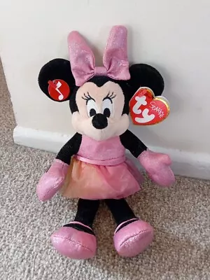 Minnie Mouse Beenie Babies With Sound Excellent Quality With Tags • £3