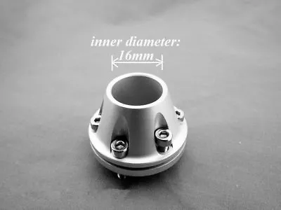 CNC Aluminum Pipe Fix Mount For ID 16mm End Of Gas Engine Pipe RC Boat #500 • £11.99